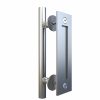Alperton Door Handle Satin Nickel