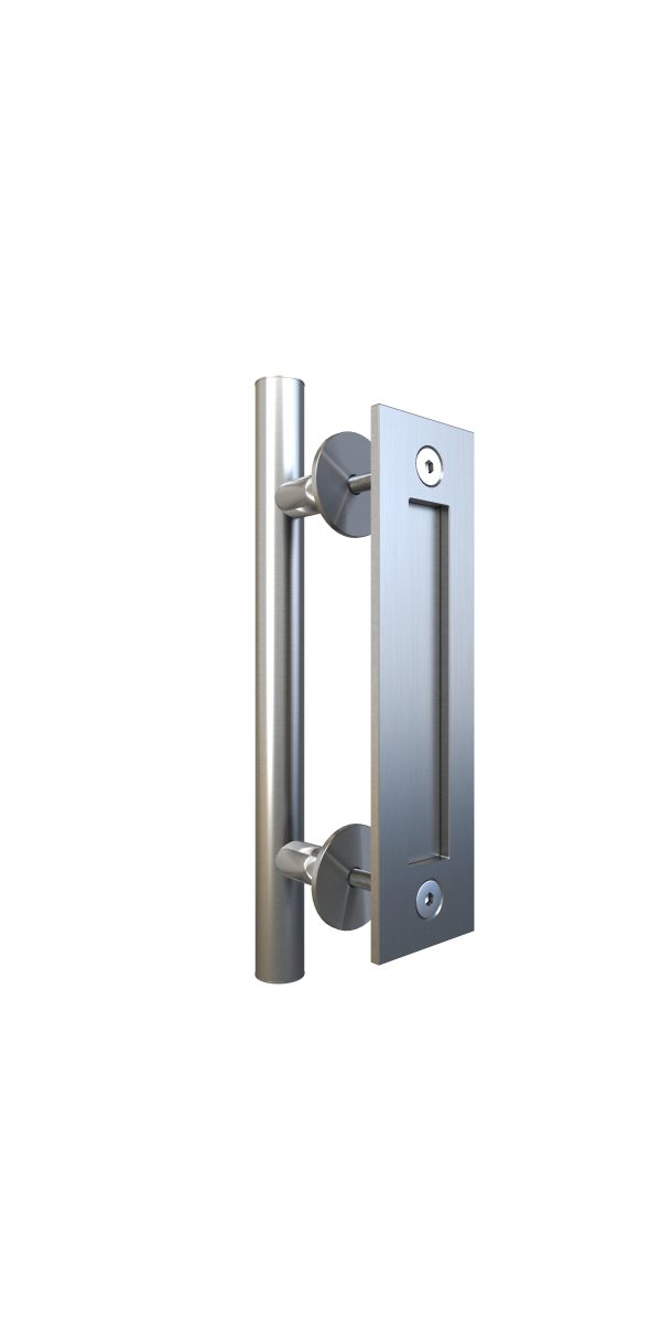 Alperton Door Handle Satin Nickel