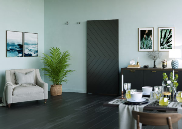 Invisiglide 42-inch Satin Nickel Sherwood Lifestyle