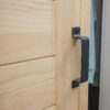 Flair Barn Door Horizontal Plank Handle Close Up