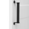 Deben Door Handle On Door Matte Black