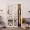 Urban Lace Mirror Bypass Closet Door Lifestyle