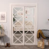 Urban Lace Mirror Bypass Closet Door Lifestyle