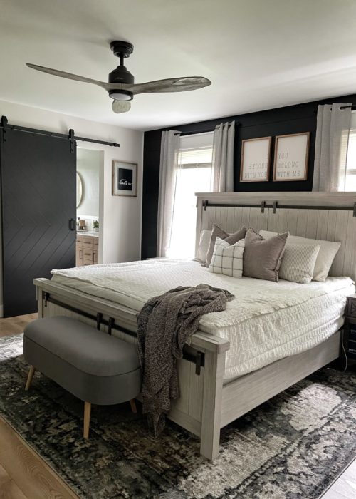 Krissy Abram Installed Our Sherwood Mix & Match Hardware Barn Door Kit for Her primary Bathroom Krissy Abram Installed Our Sherwood Mix & Match Hardware Barn Door Kit for Her primary Bathroom