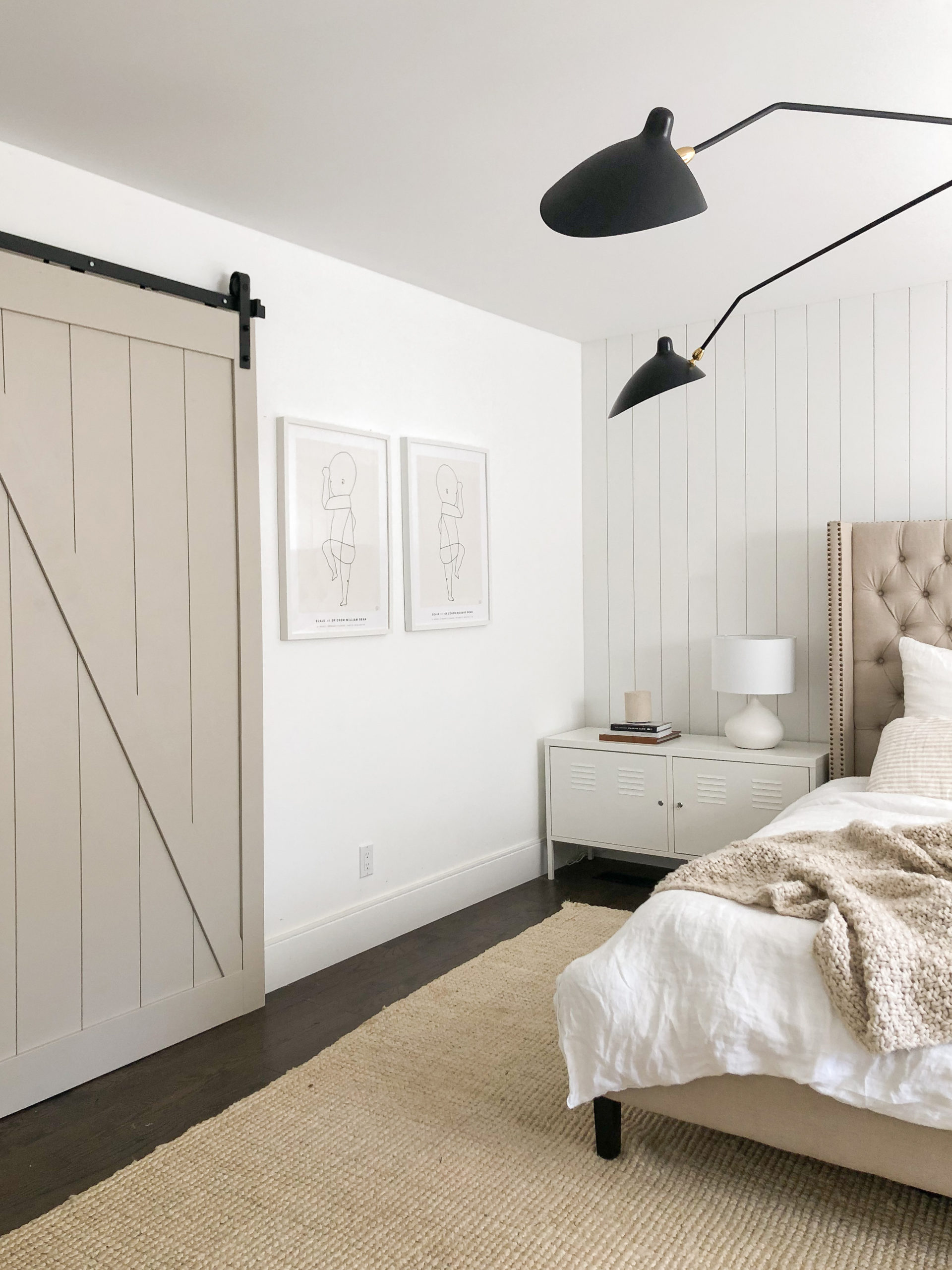 Salinas Z-Design Easy-Build Ready-to-Assemble Kit painted in Sherwin Williams Shiitake by Shauna Dean