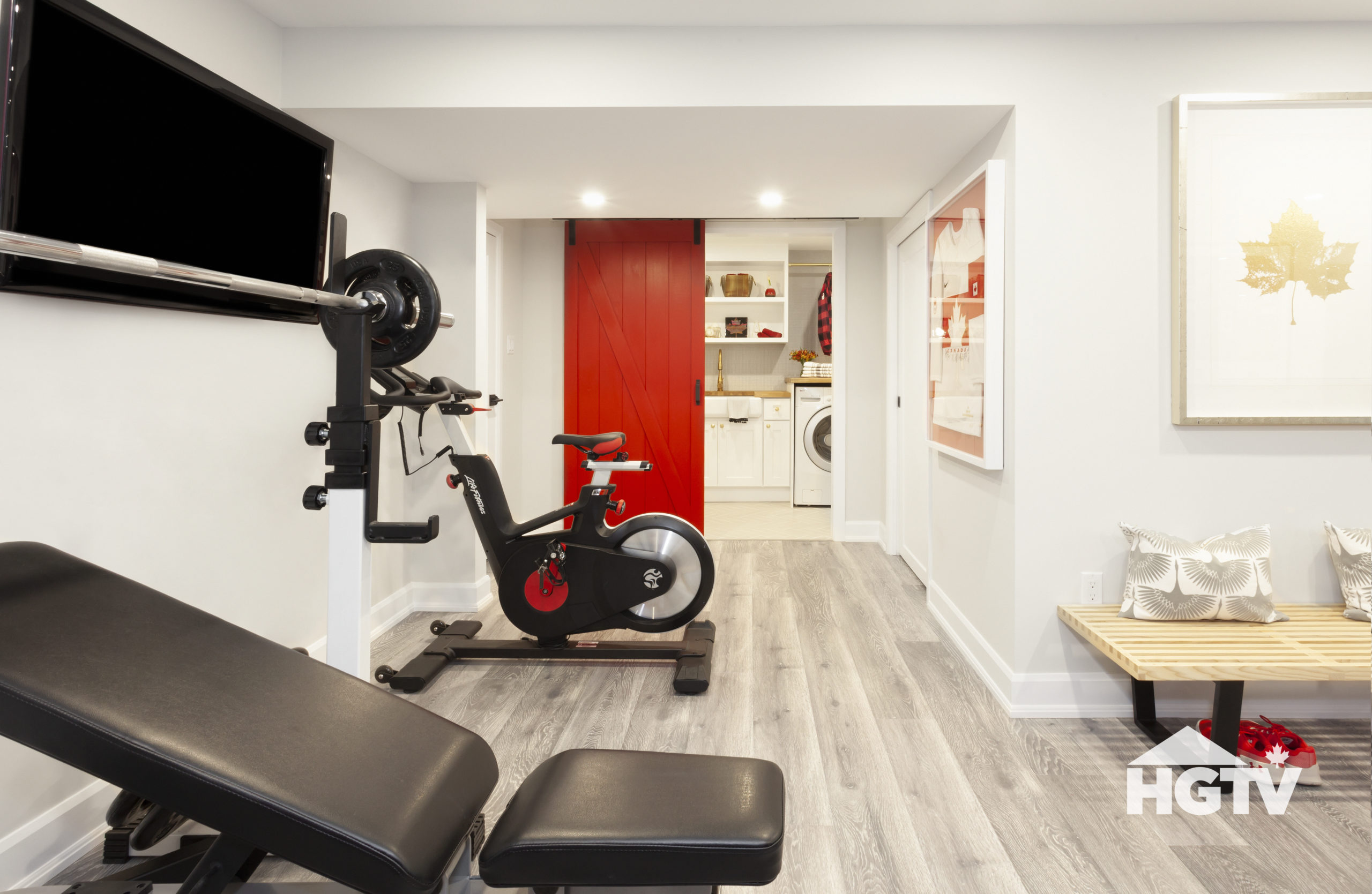 Salinas Z Barn Door Salinas Z Barn Door Painted Red